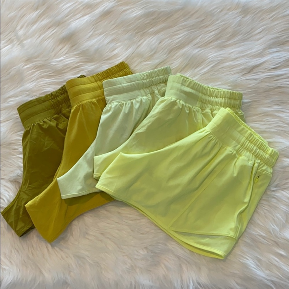 🍭🌈💛 Hotty Hot shorts - some Yellows 💛🌈🍭